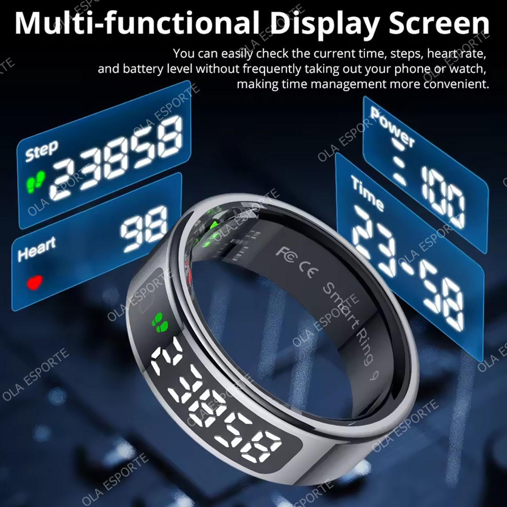 R13 Smart Ring with Display Sc - Digitizer Touch Screen ulasan dan harga