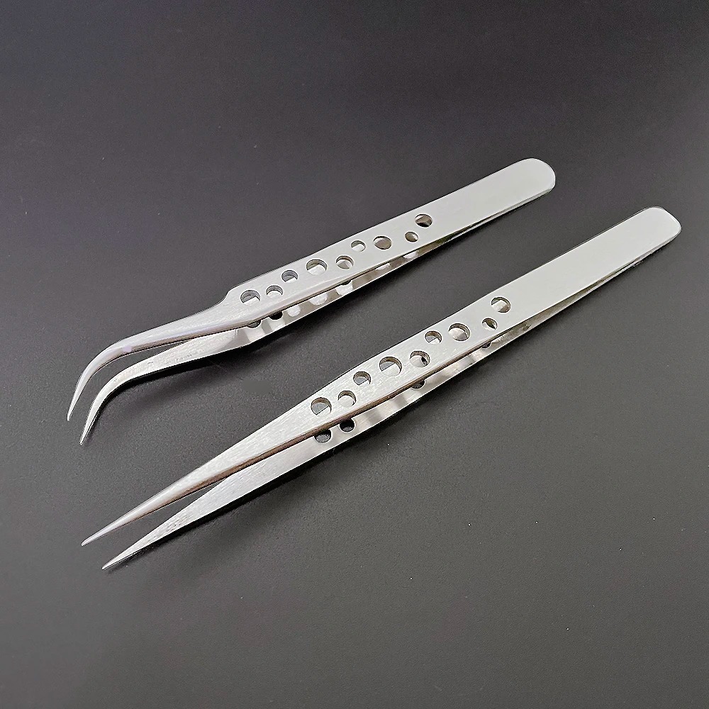 Industrial Tweezers Electronic - Elektronik Repair ulasan dan harga