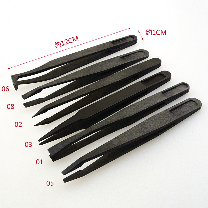 Anti-Static Carbon Fiber Tweez - Elektronik Repair ulasan dan harga