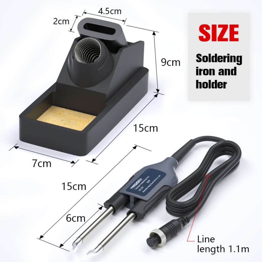 T12 Soldering Tweezer Handle – - Elektronik Repair ulasan dan harga