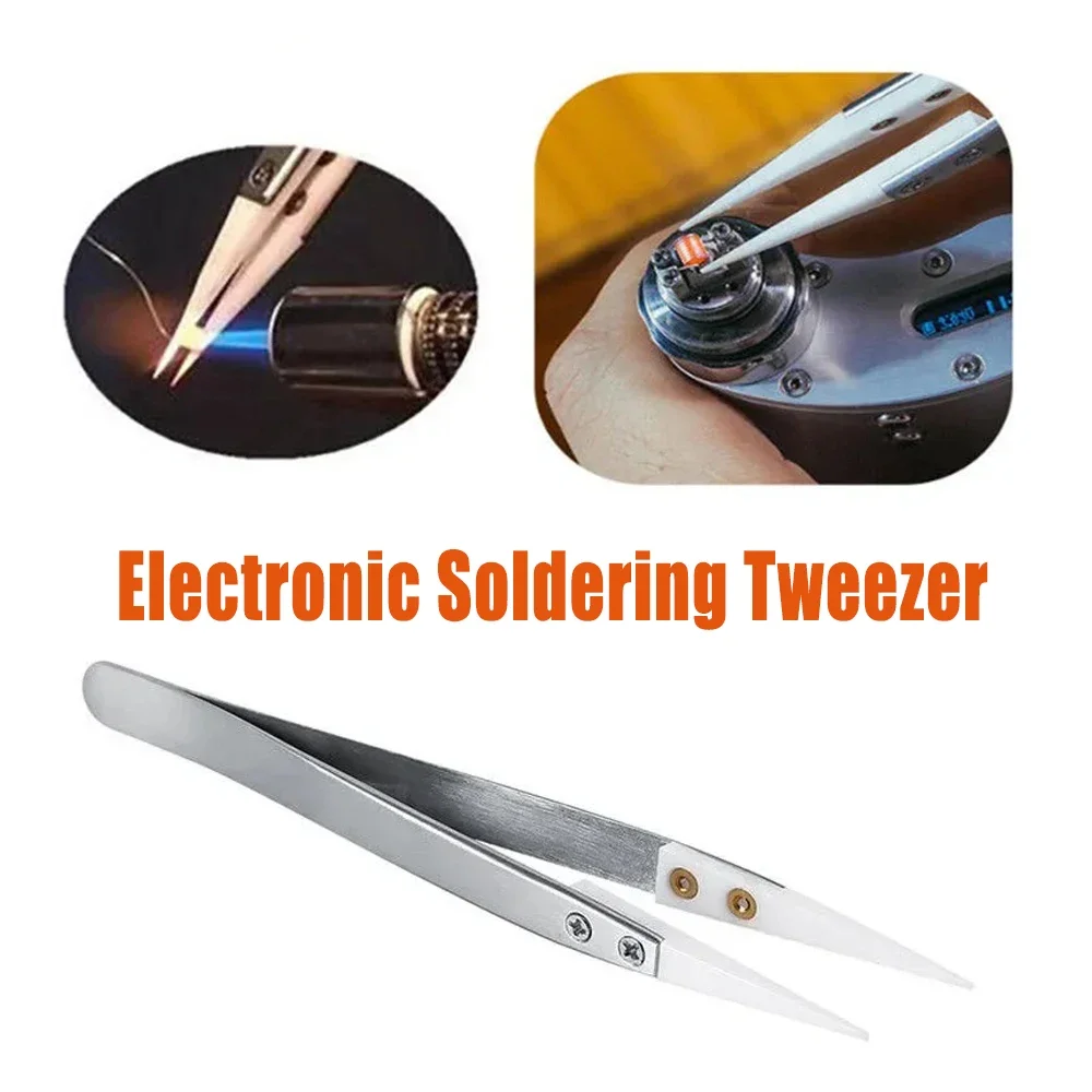 Ceramic Tweezers Straight Tip  - Elektronik Repair ulasan dan harga