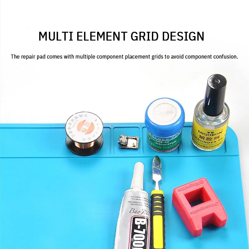 Repair Pad Silicone Waterproof - Electronics Repair Mat ulasan dan harga