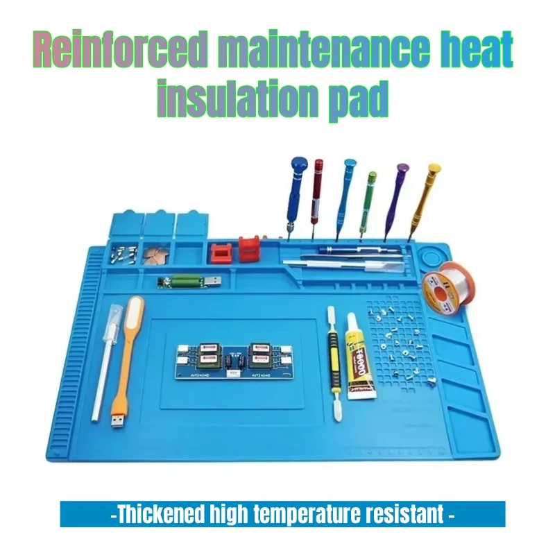 Magnetic Mat Silicone Work Mat - Electronics Repair Mat ulasan dan harga