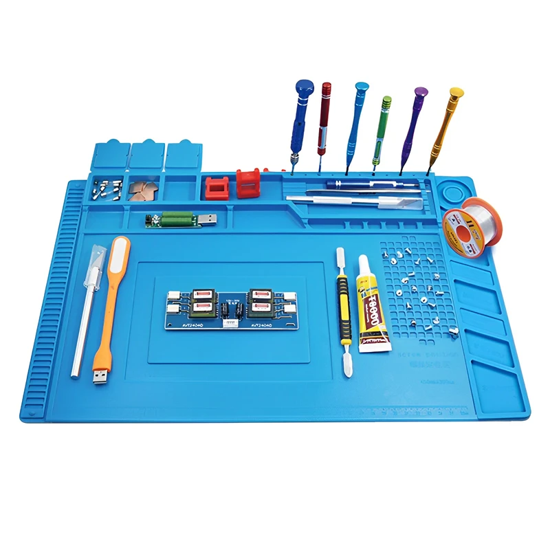 Silicone Soldering Mat ESD Ant - Electronics Repair Mat ulasan dan harga