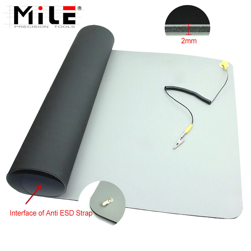 710x500x2mm Anti-Static ESD Ma - Electronics Repair Mat ulasan dan harga